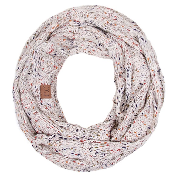 C.C 3pc Confetti Pony Beanie Gloves Scarves Set main image 7